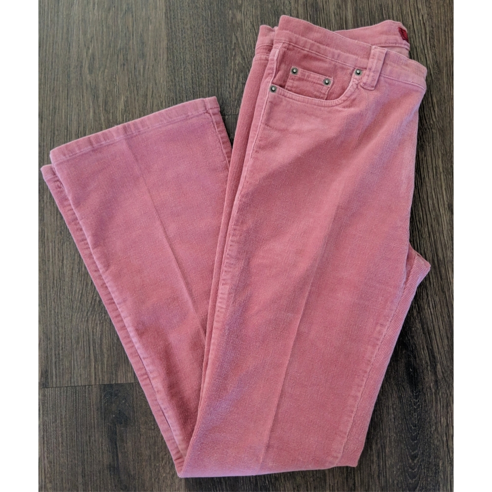 💗 Vtg Y2K Mauve Pink Corduroy Pants 💗